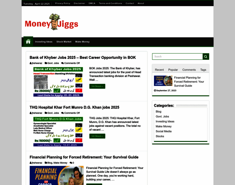 Moneyjiggs.com thumbnail Moneyjiggs.com thumbnail