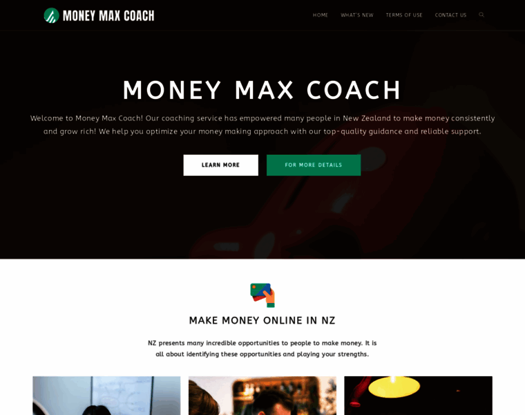 Moneymaxcoach.com thumbnail