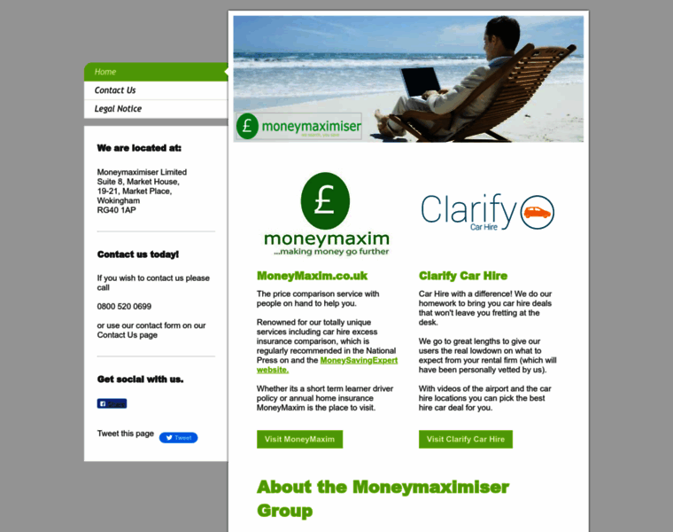 Moneymaximiser.co.uk thumbnail