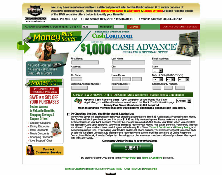 Moneyplussaver.com thumbnail