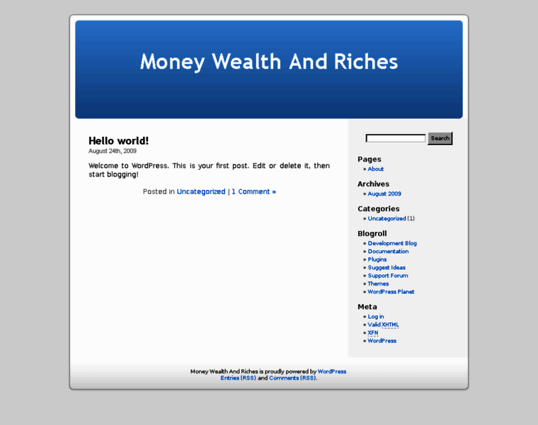 Moneywealthandriches.com thumbnail