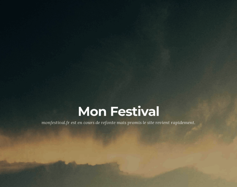 Monfestival.fr thumbnail