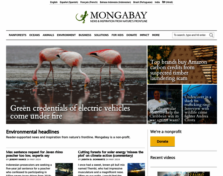 Mongabay.com thumbnail
