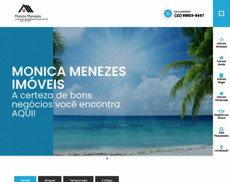 Monicamenezesimoveis.com.br thumbnail