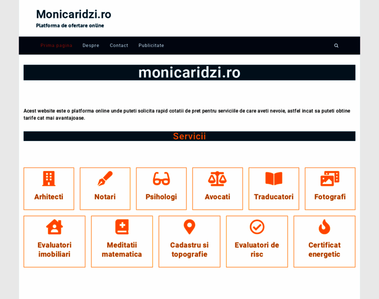 Monicaridzi.ro thumbnail