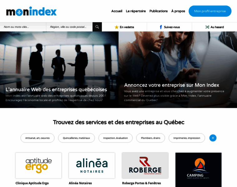 Monindex.ca thumbnail