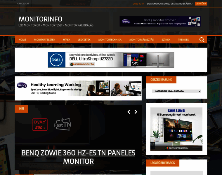 Monitorinfo.hu thumbnail