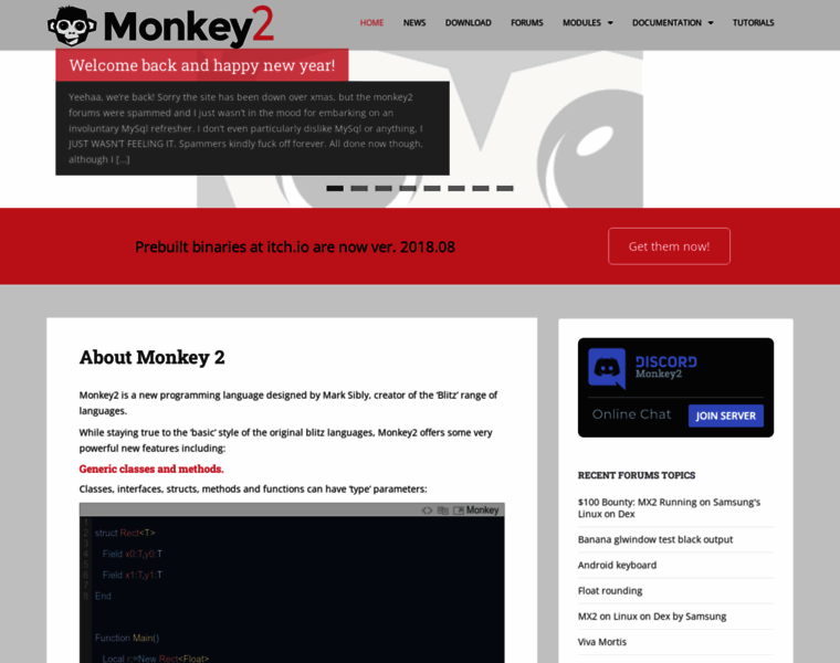 Monkeycoder.co.nz thumbnail