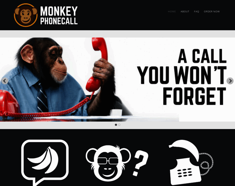 Monkeyphonecall.com thumbnail