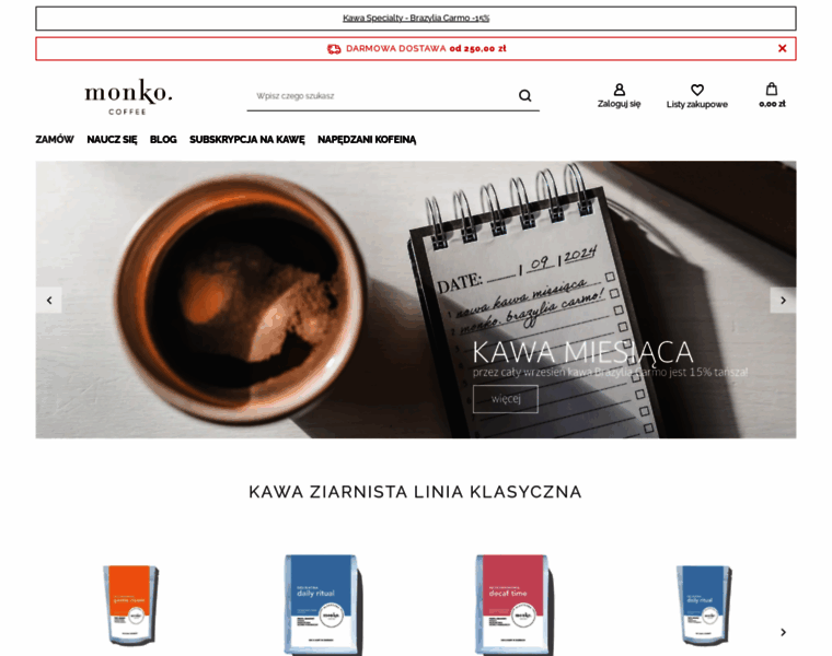 Monkocoffee.pl thumbnail
