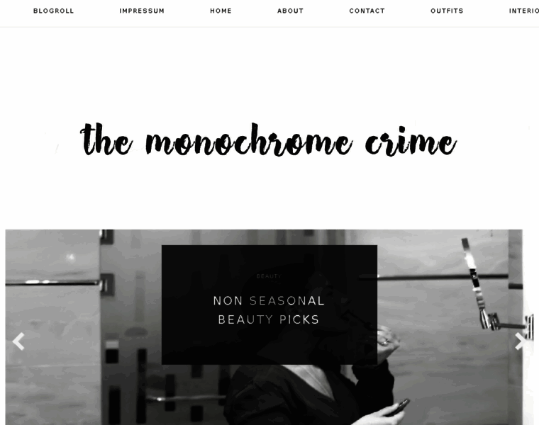 Monochromecrime.com thumbnail
