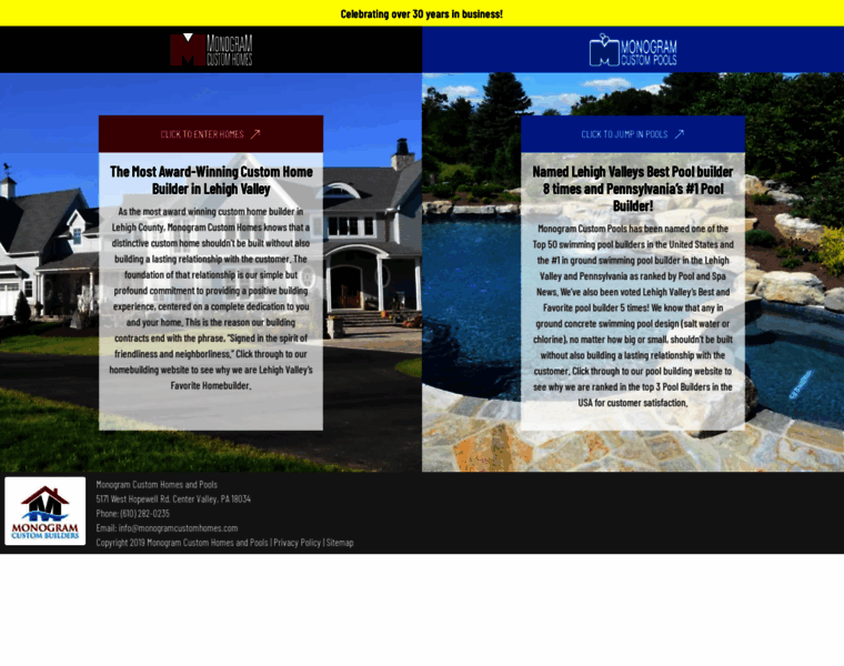 Monogramcustombuilders.com thumbnail