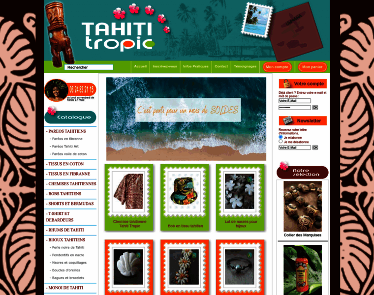 Monoi-tahiti.com thumbnail