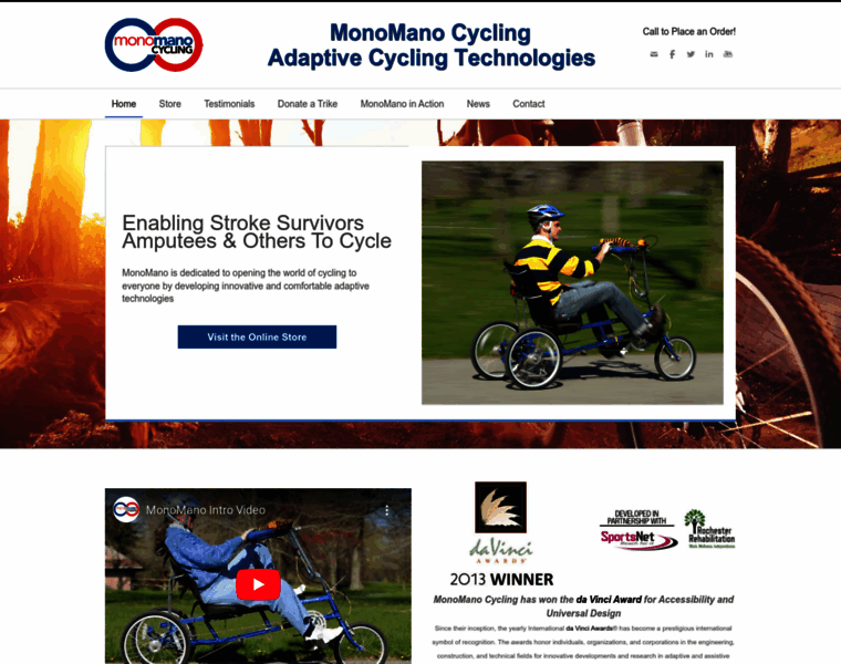 Monomanocycling.com thumbnail