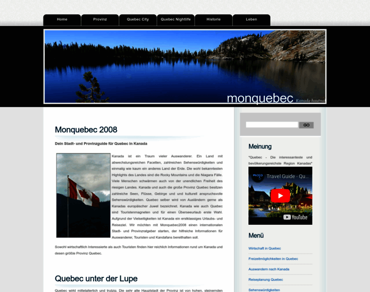 Monquebec2008.com thumbnail