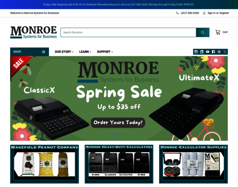 Monroe-systems.com thumbnail