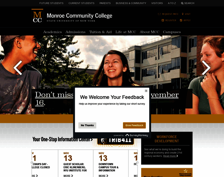 monroecc.edu at WI. Home | Monroe Community College | Rochester, NY