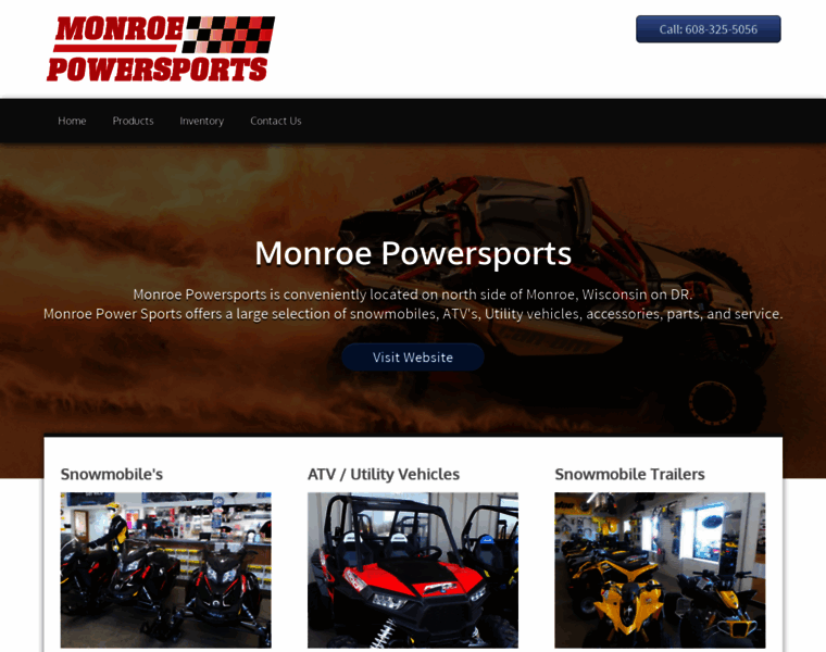 Monroepowersports.net thumbnail