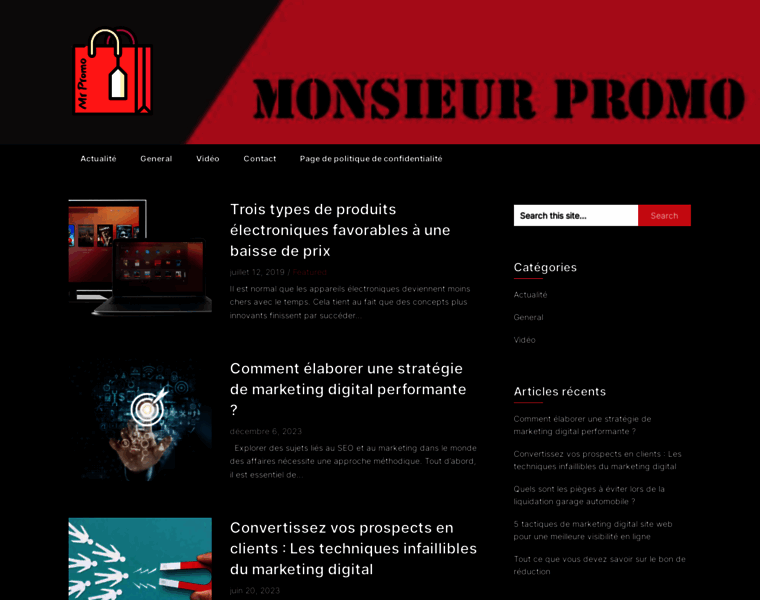 Monsieur-promo.com thumbnail