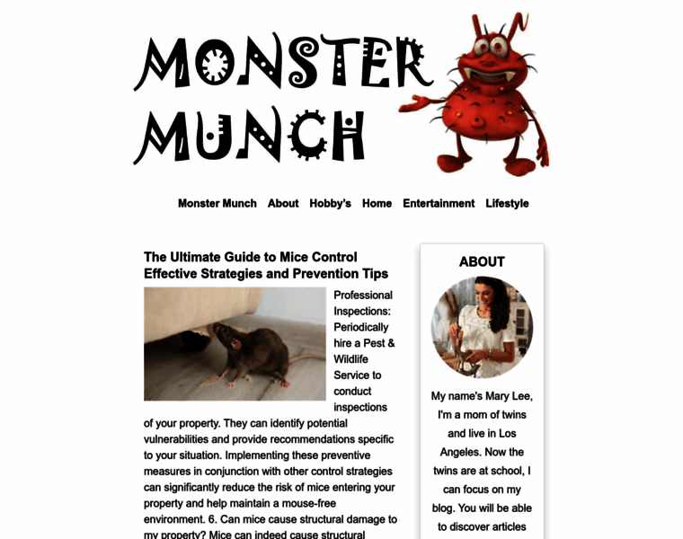 Monster-munch.com thumbnail