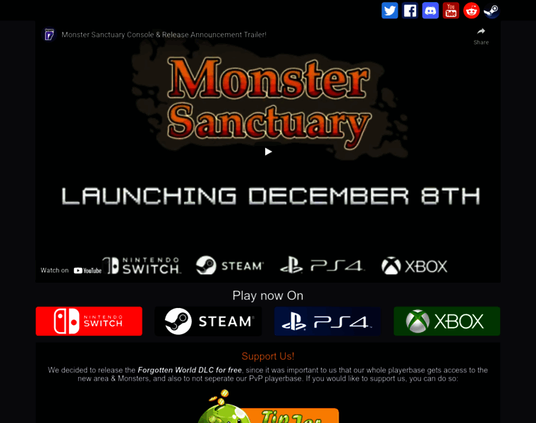 Monster-sanctuary.com thumbnail