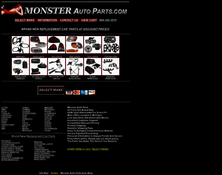 Monsterautoparts.com thumbnail