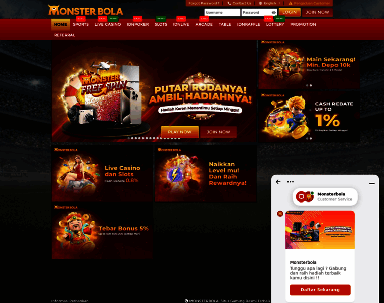 Monsterbola173.com thumbnail Monsterbola173.com thumbnail