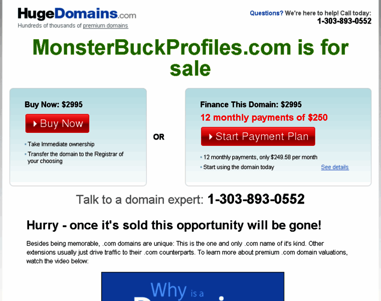 Monsterbuckprofiles.com thumbnail