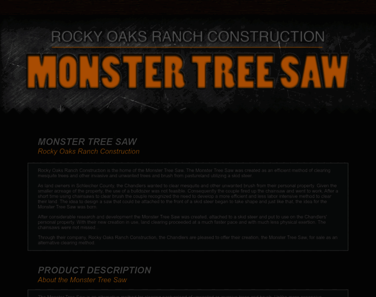 Monstertreesaw.com thumbnail