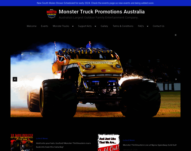 Monstertruckpromotionsaustralia.com thumbnail