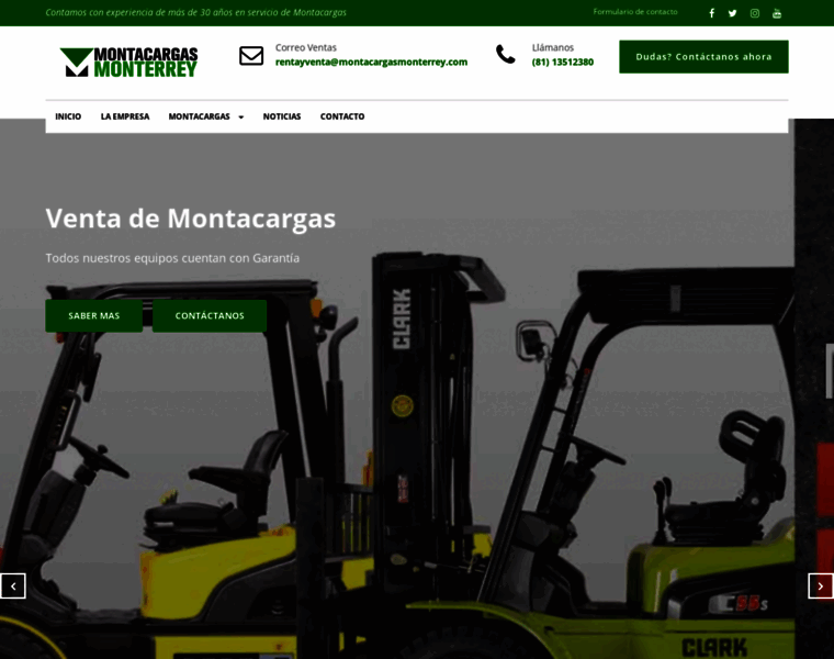 Montacargasmonterrey.com thumbnail