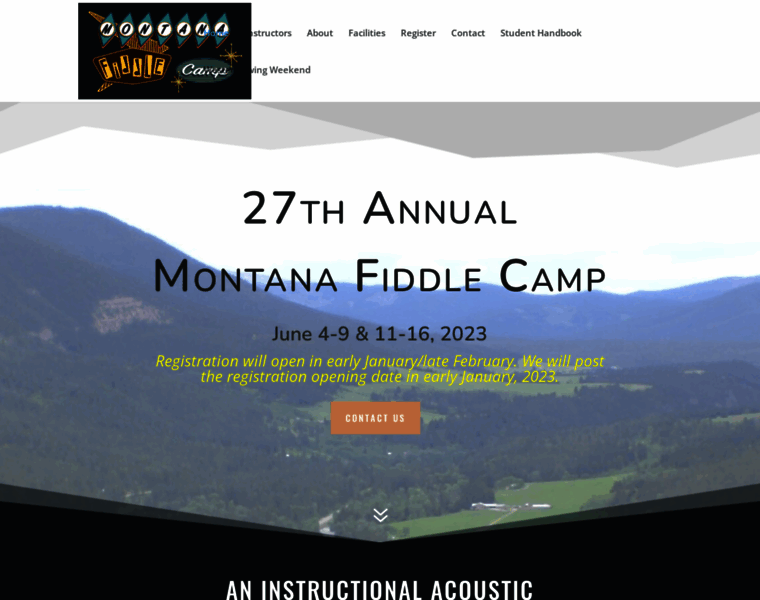 Montanafiddlecamp.org thumbnail