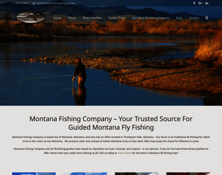Montanafishingcompany.com thumbnail
