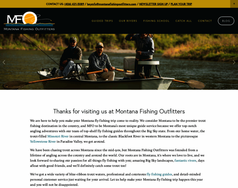 Montanafishingoutfitters.com thumbnail