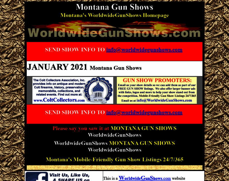 Montanagunshows.net thumbnail