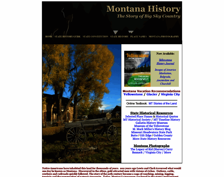 Montanahistory.net thumbnail