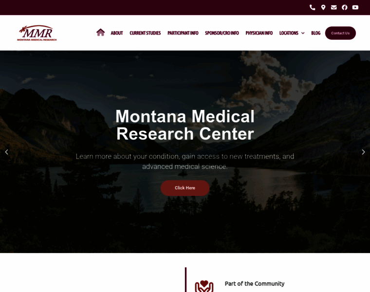 Montanamedicalresearch.com thumbnail