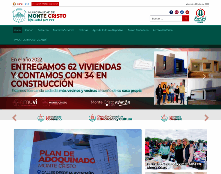 Montecristo.gov.ar thumbnail
