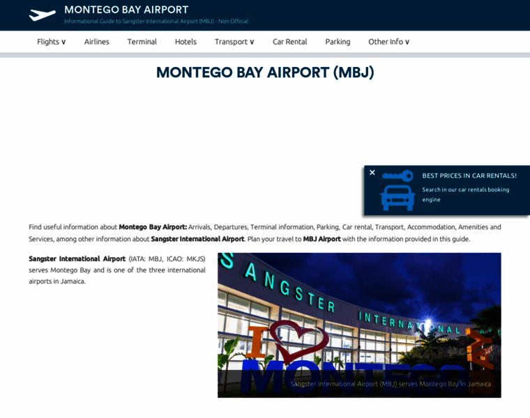 Montego-bay-airport.com thumbnail