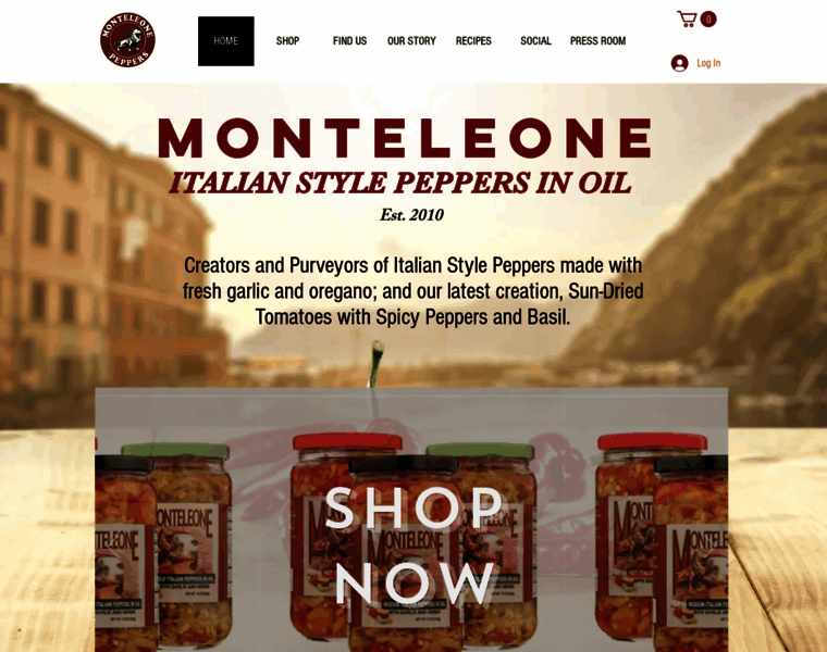 Monteleonepeppers.com thumbnail