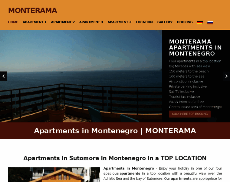 Montenegro-apartment.com thumbnail