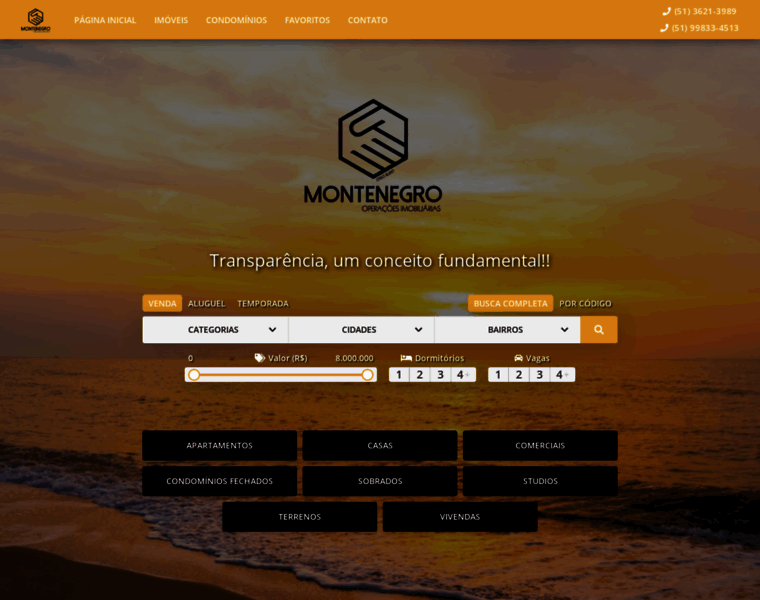 Montenegroimoveis.com.br thumbnail