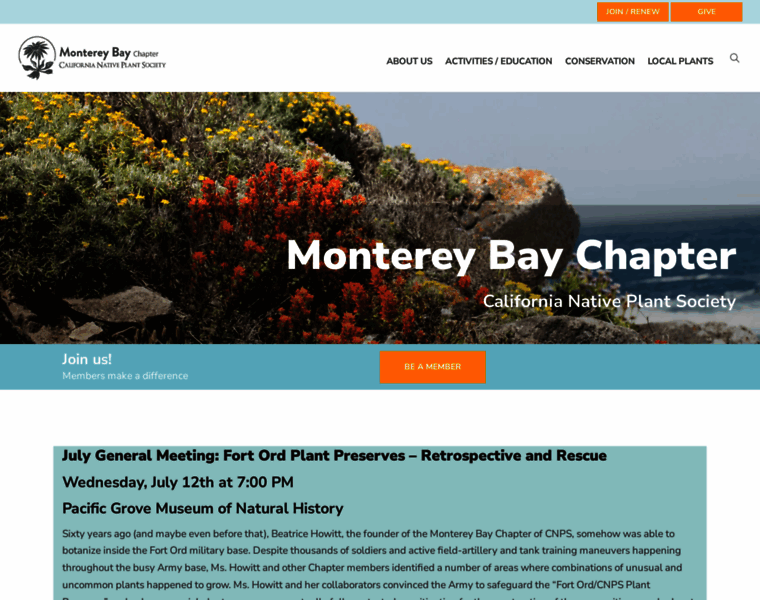 Montereybay.cnps.org thumbnail