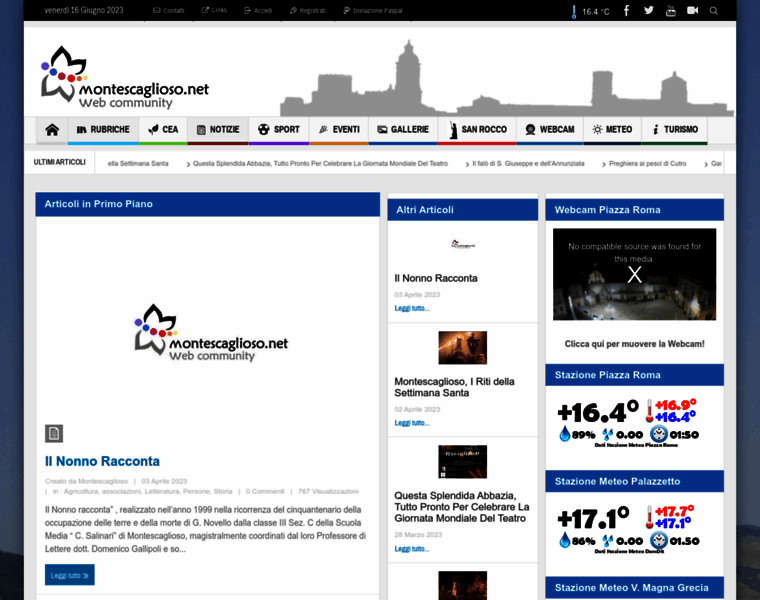 Montescaglioso.net thumbnail