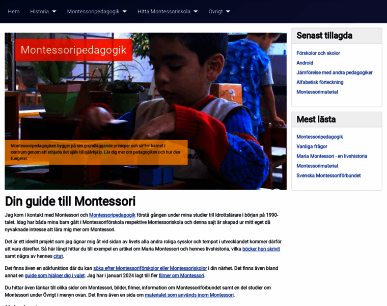 Montessori.se thumbnail