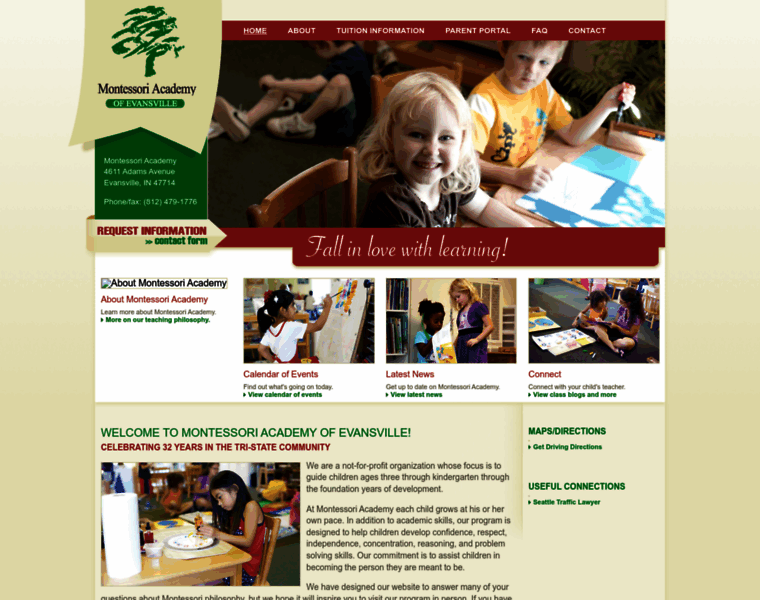 Montessorievansville.org thumbnail