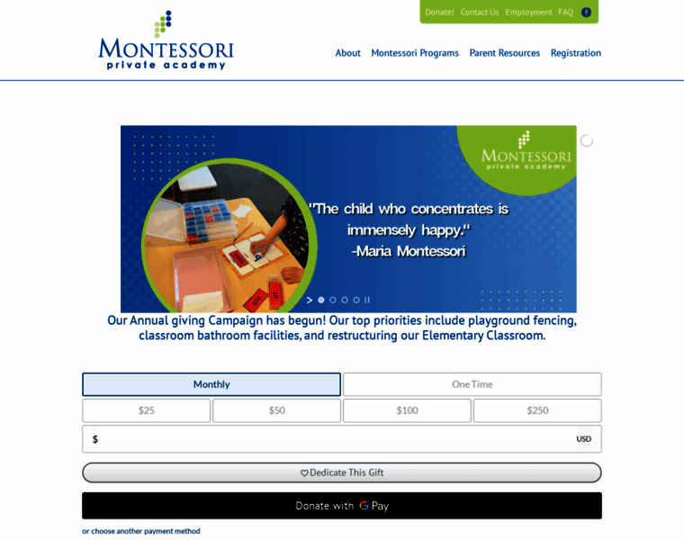 Montessoriprivateacademy.com thumbnail