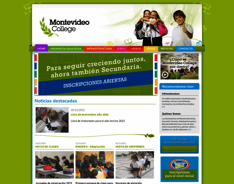 Montevideocollege.edu.uy thumbnail