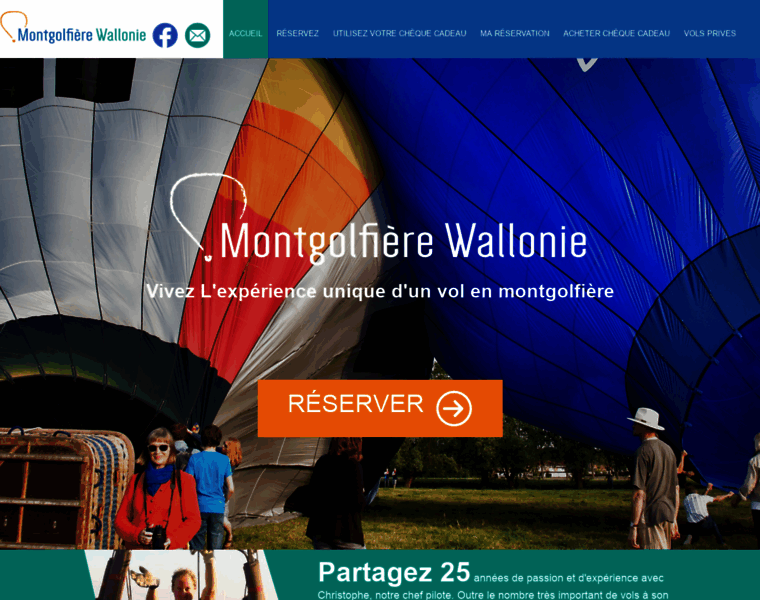 Montgolfiere-wallonie.be thumbnail