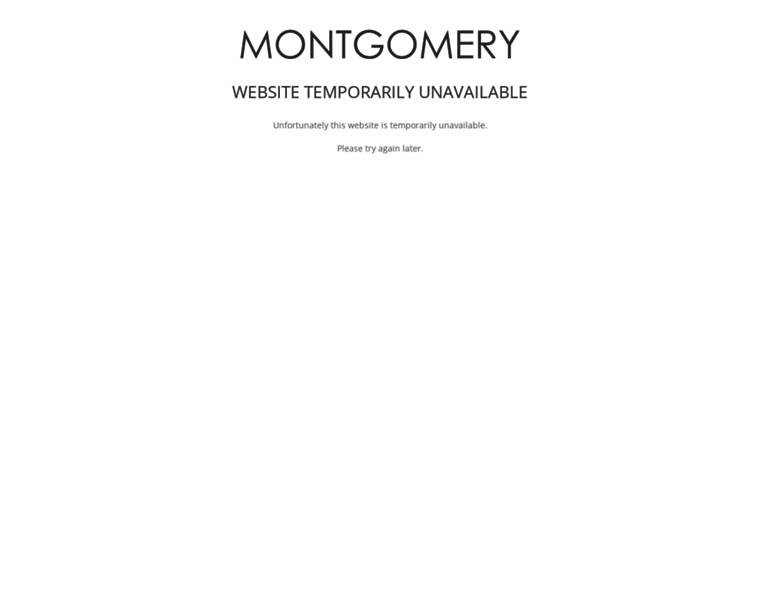 Montgomery.co.uk thumbnail